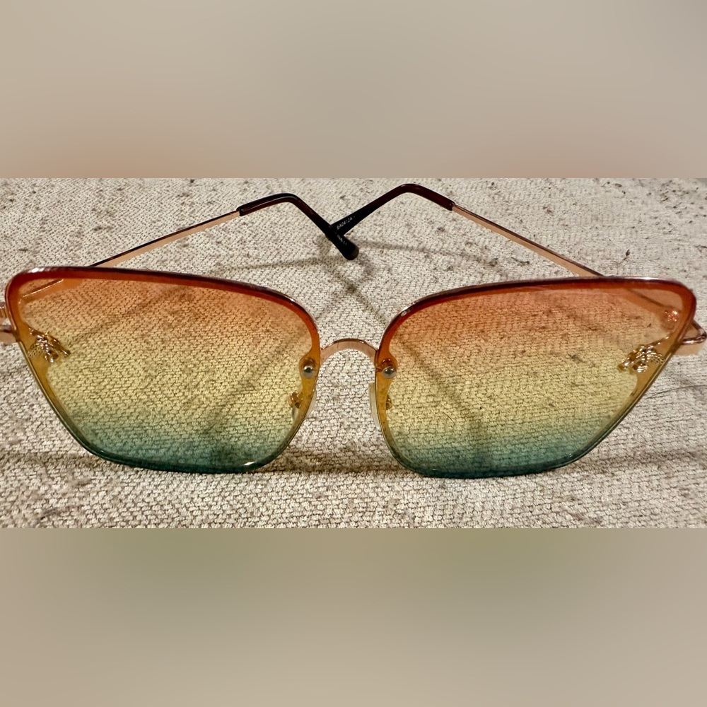 Women's Bee Gradient Sunglasses - Multicolor Lenses